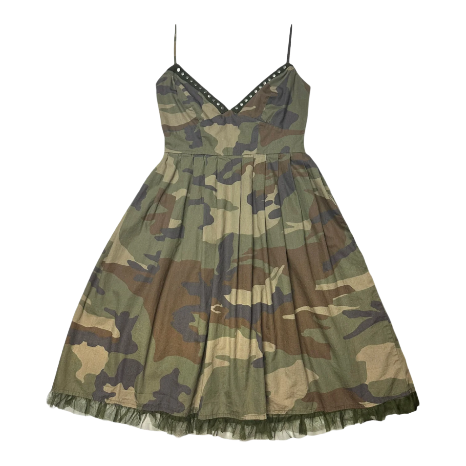 Studded Camo Dress (S)
