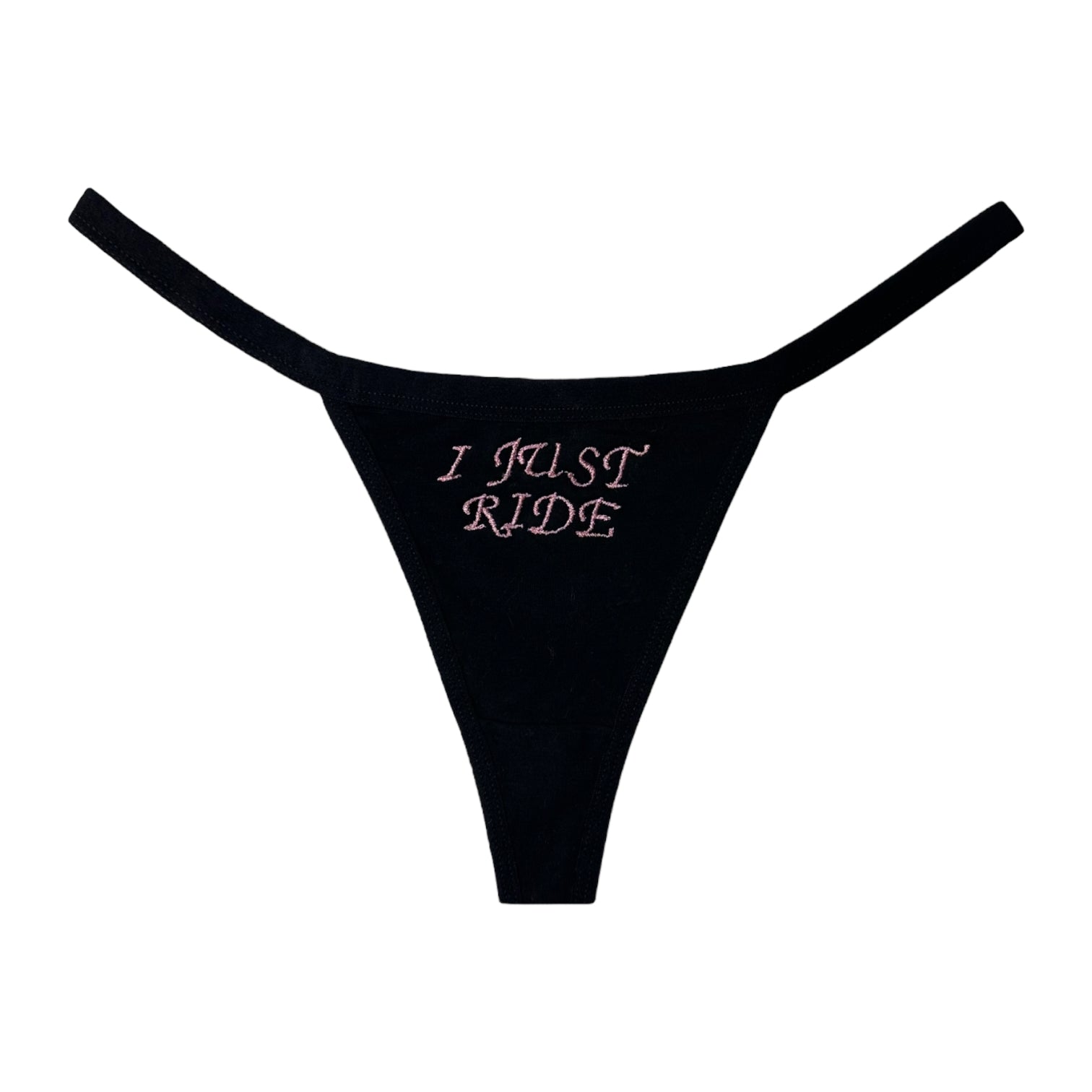 The Lana Thong in Black (S-XL)