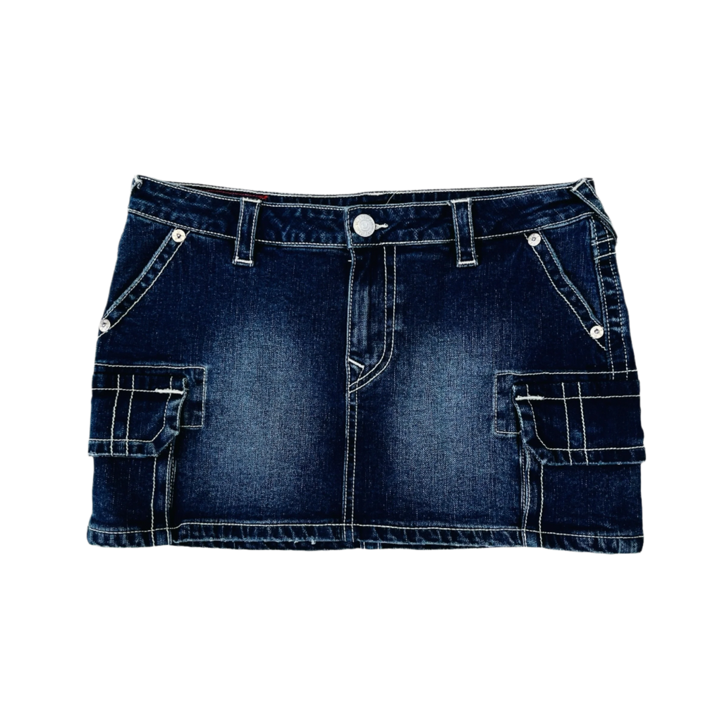True Religion Denim Mini Skirt (S)