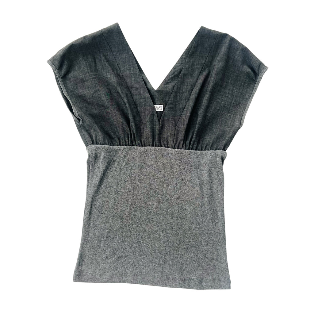 Brunello Cucinelli Gray Top (M)