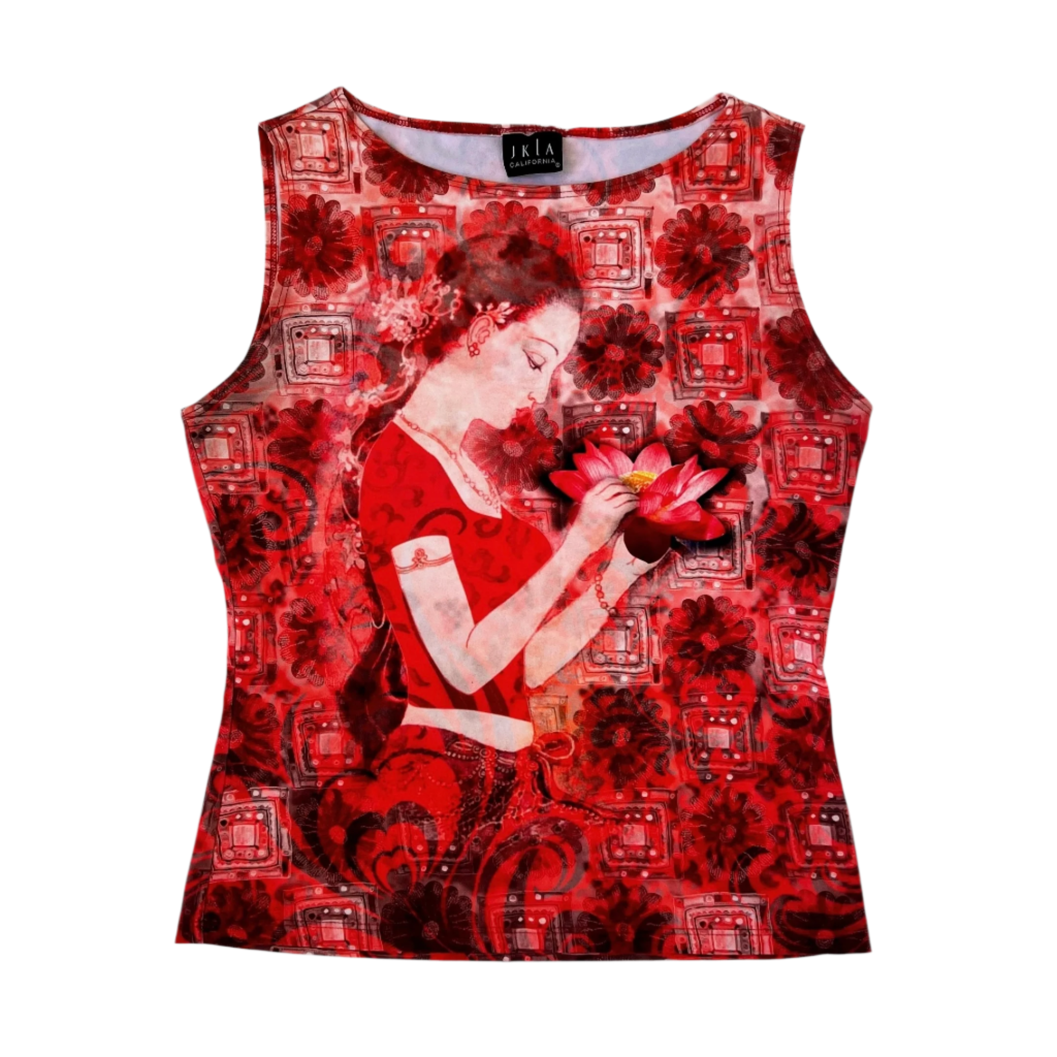 90s Sleeveless Graphic Top (L/XL)
