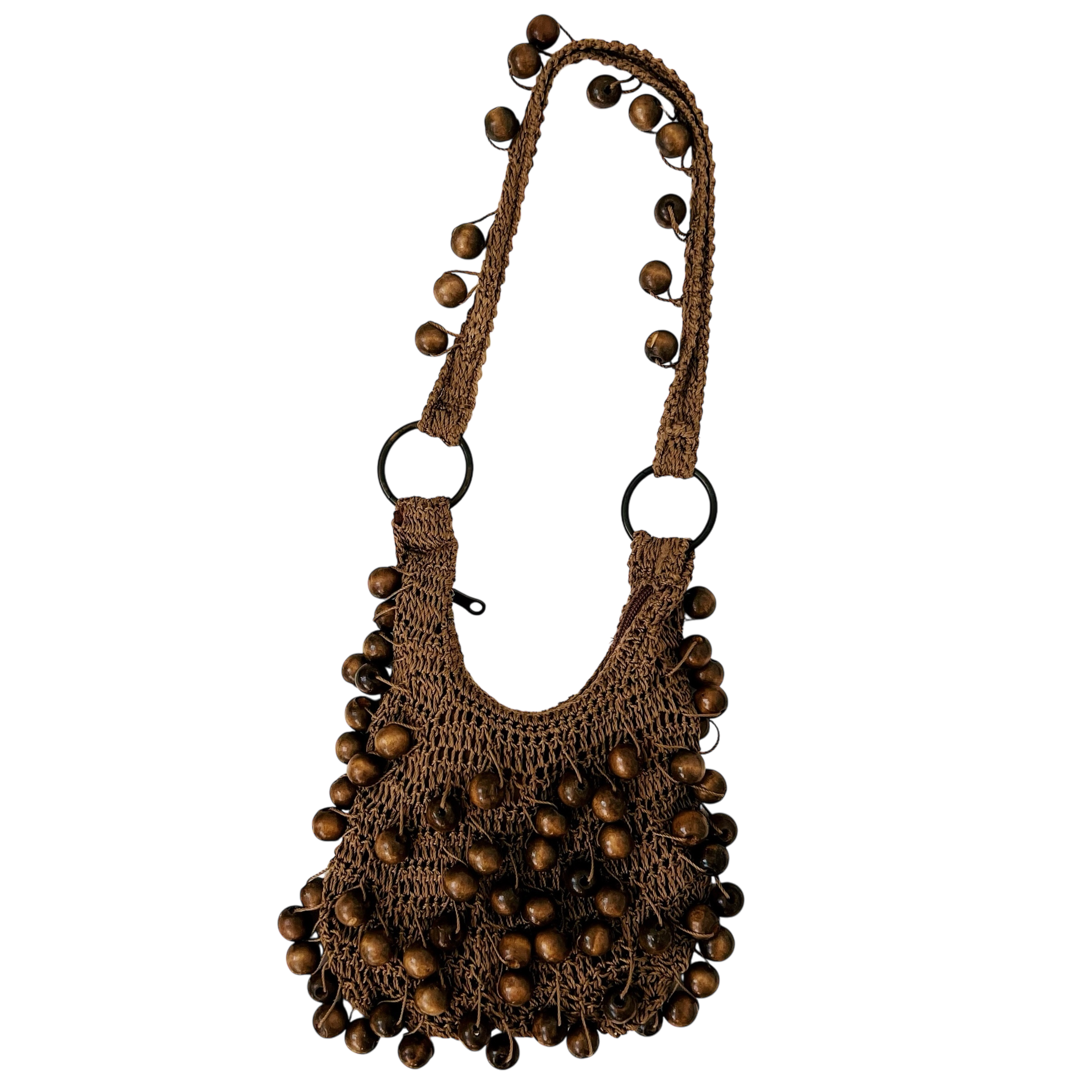 Heavily Beaded Crochet Purse