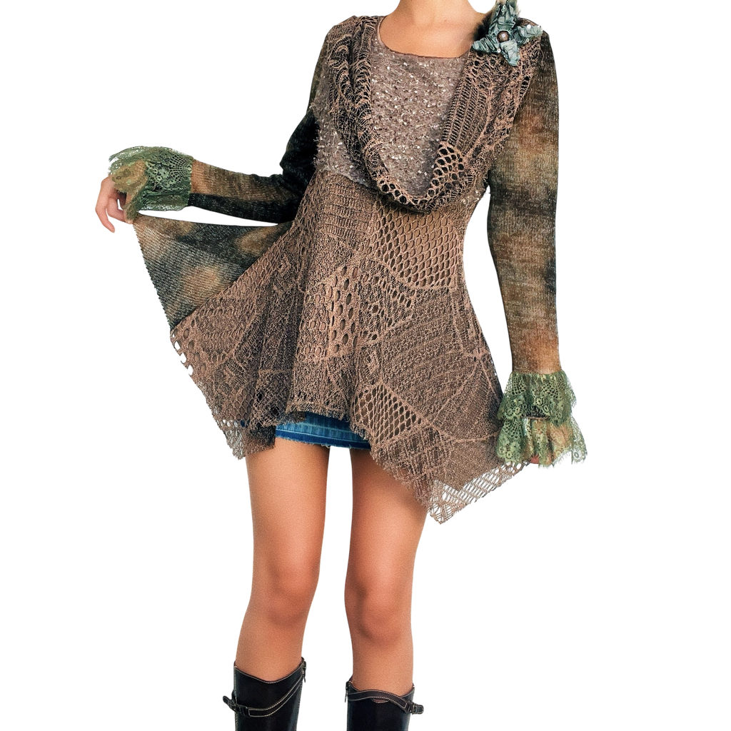 Embellished Fall Fairy Top (S/M)