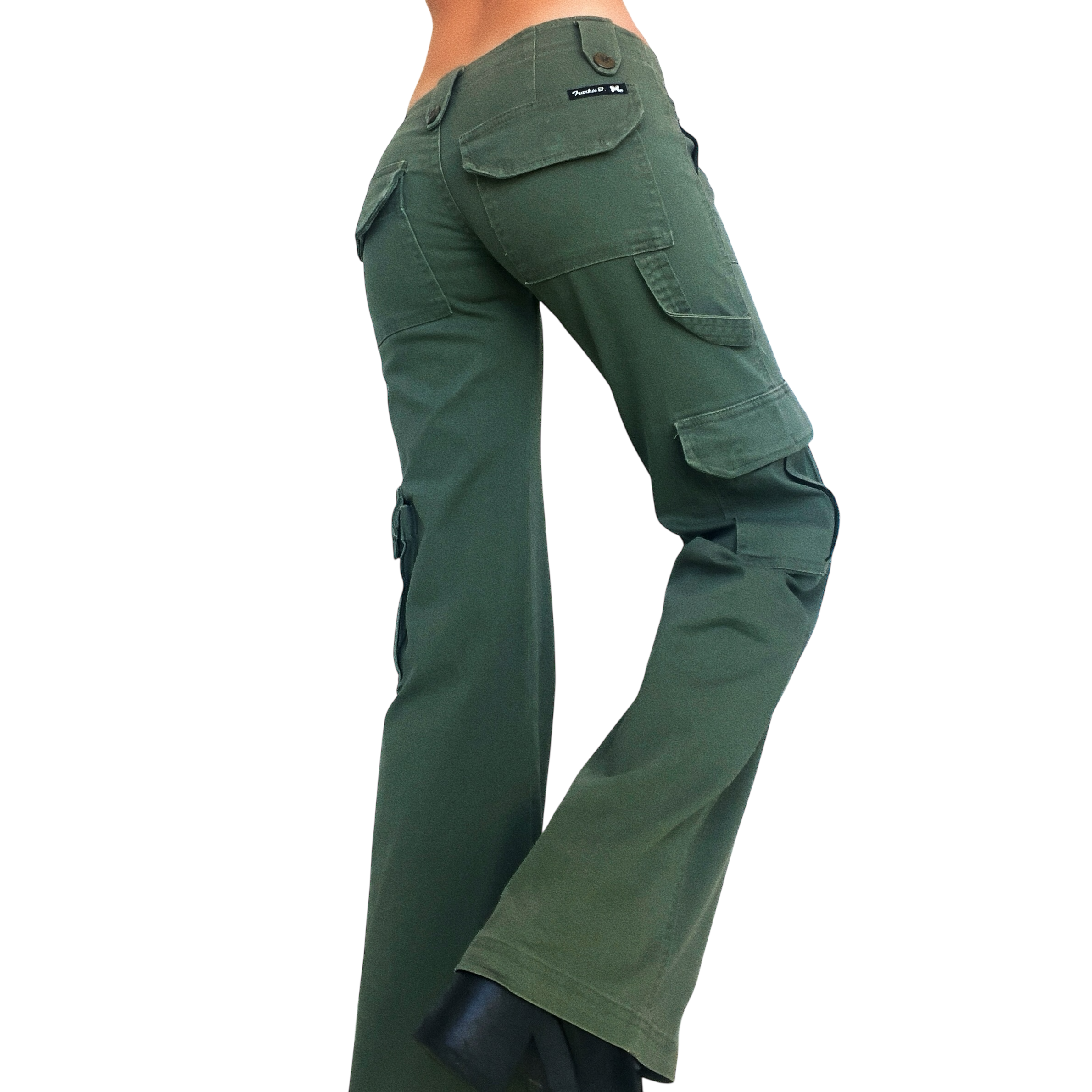 Frankie B. Low Rise Cargos (XS/S)