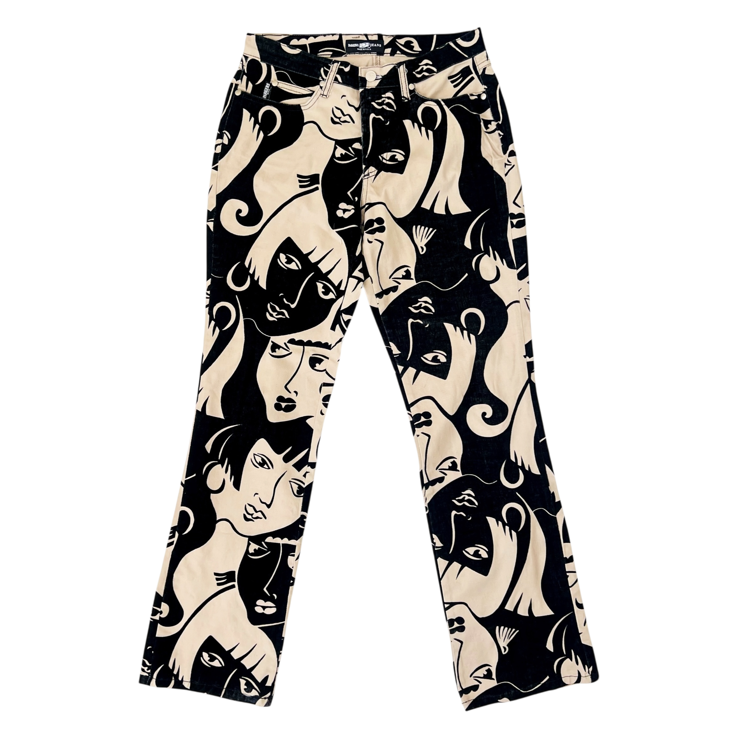 Vintage Artsy Velvet Pants (M/L)