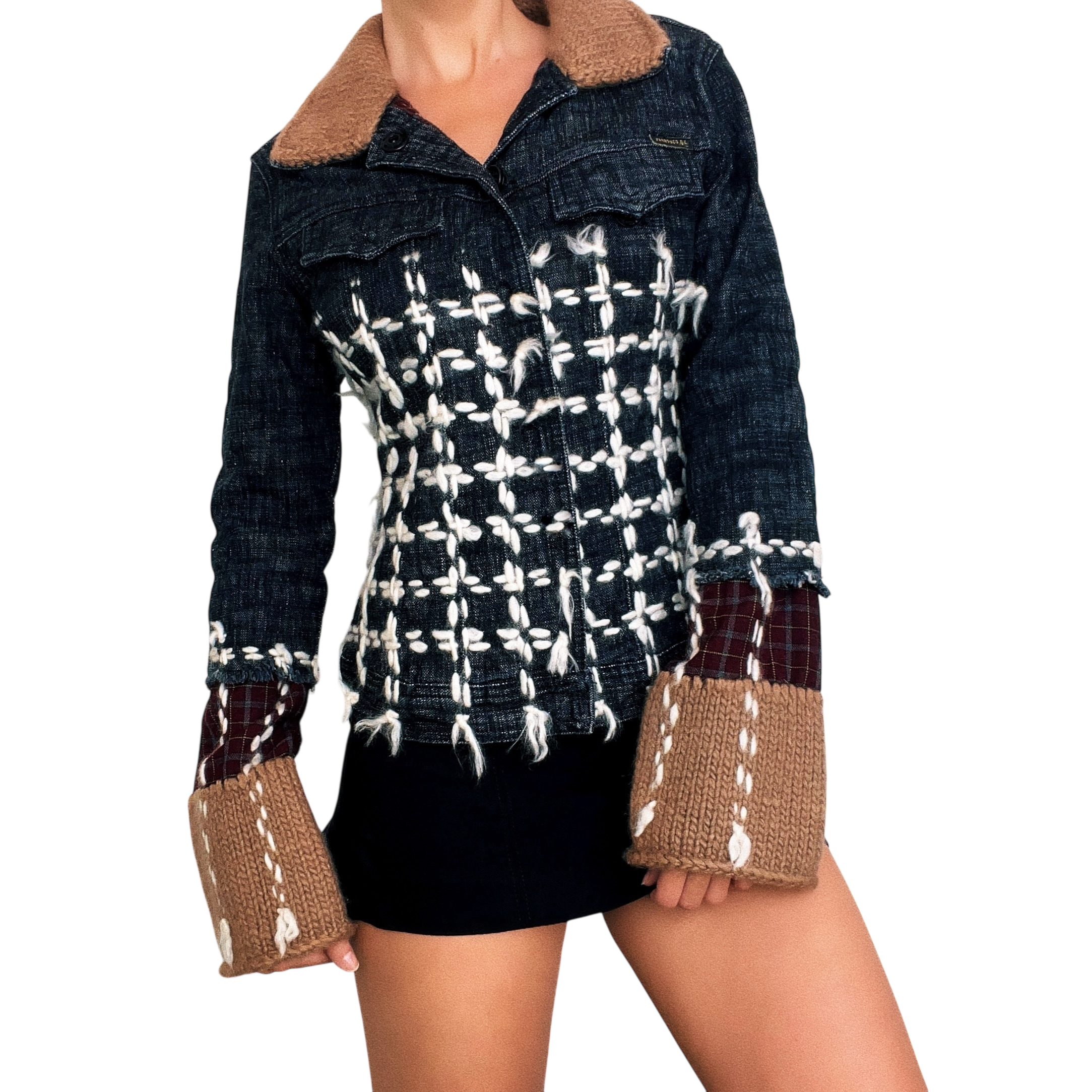 Parasuco Stitched Denim Jacket (S)