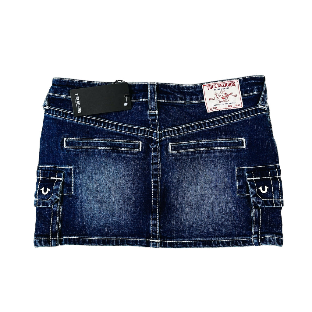 True Religion Denim Mini Skirt (S)