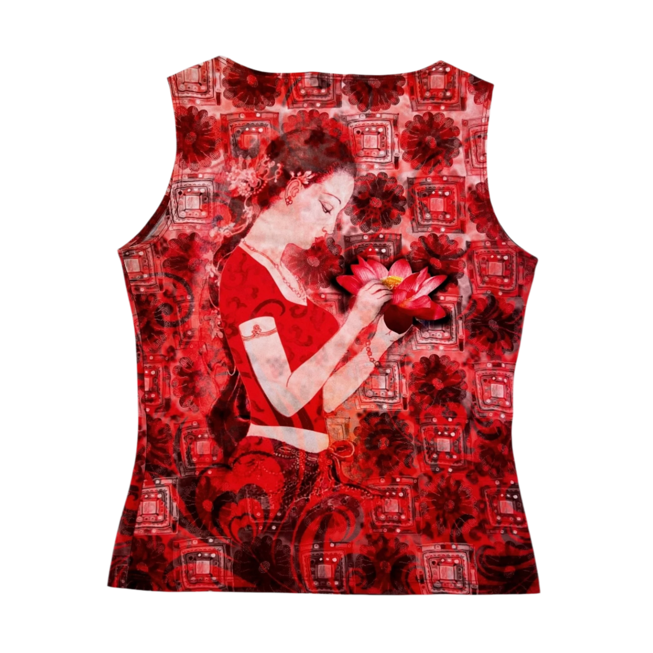 90s Sleeveless Graphic Top (L/XL)