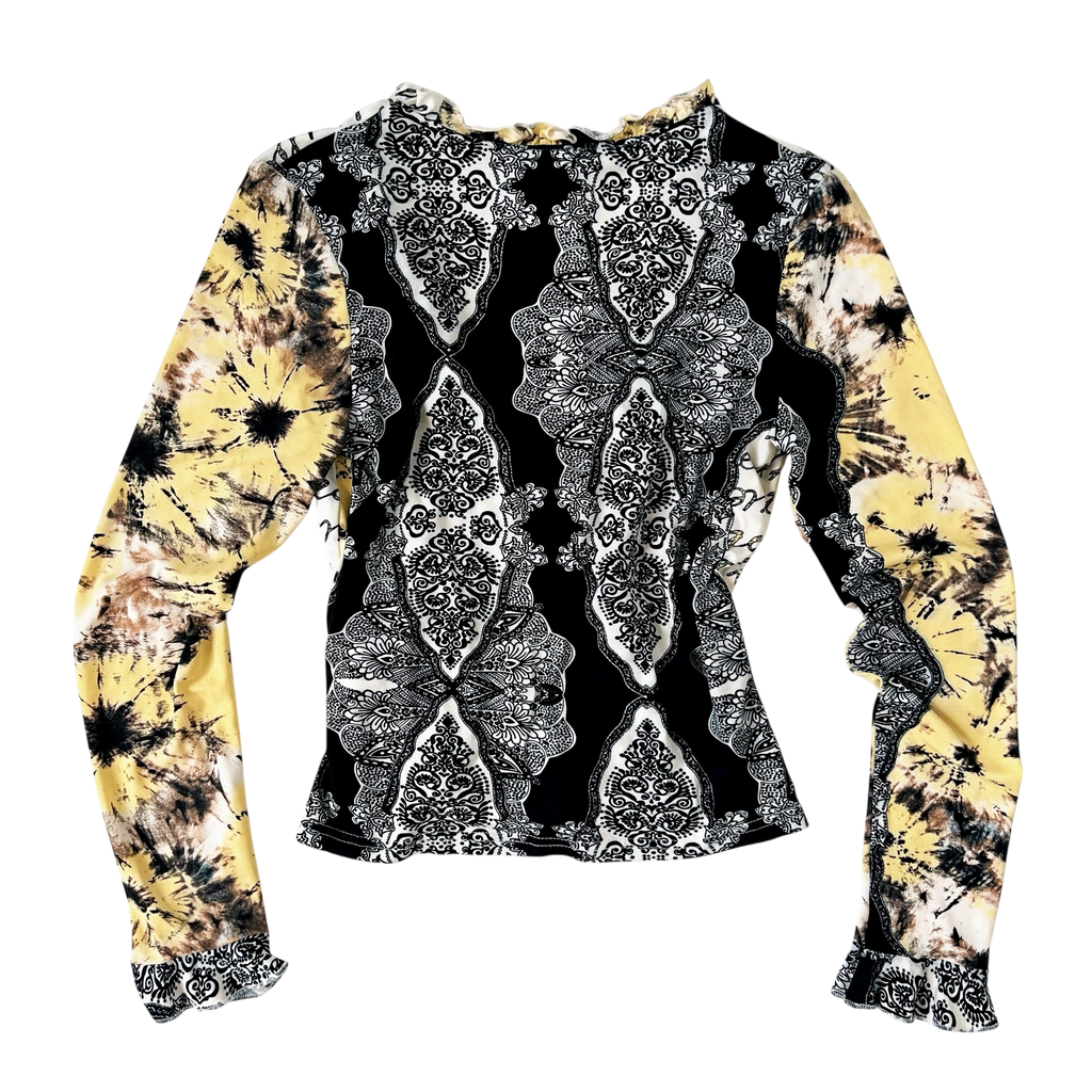 Funky Wrap Style Top (L)