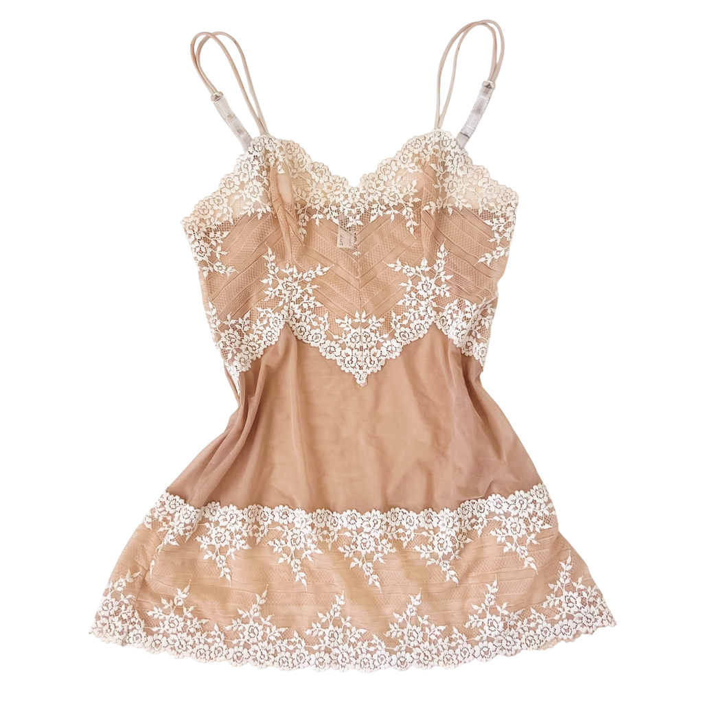 Sheer Lacy Mini Slip (M/L)