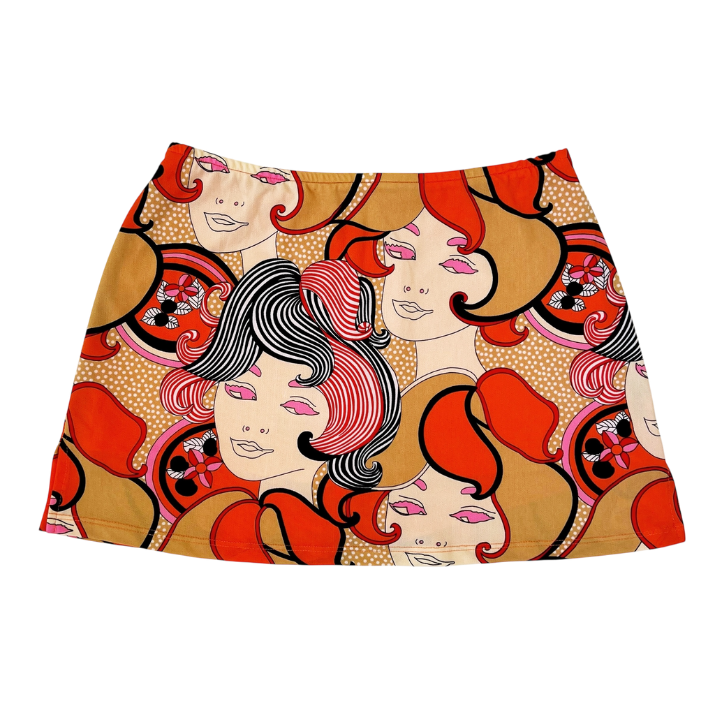 90s Mod Girl Mini Skort (M)