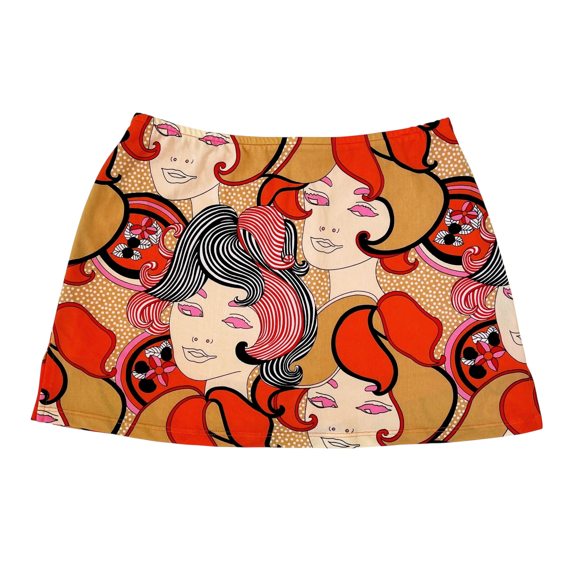 90s Mod Girl Mini Skort (M)