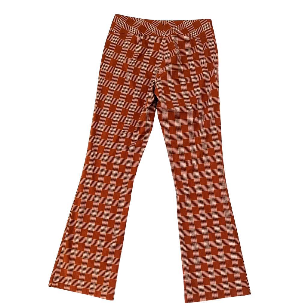 Early 2000s Rusty Plaid Pants (S)