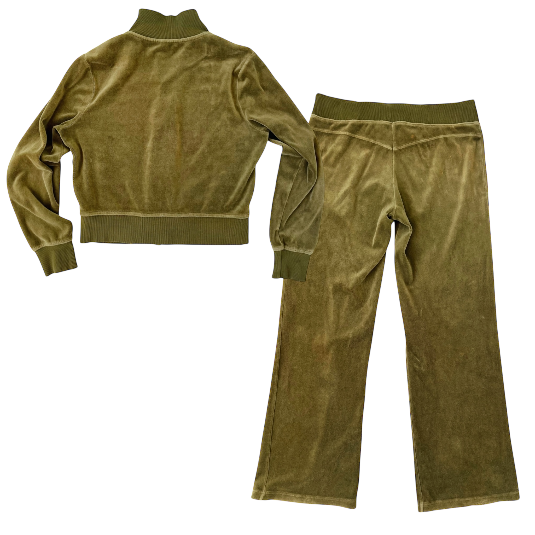 Bebe Velour Tracksuit (M)