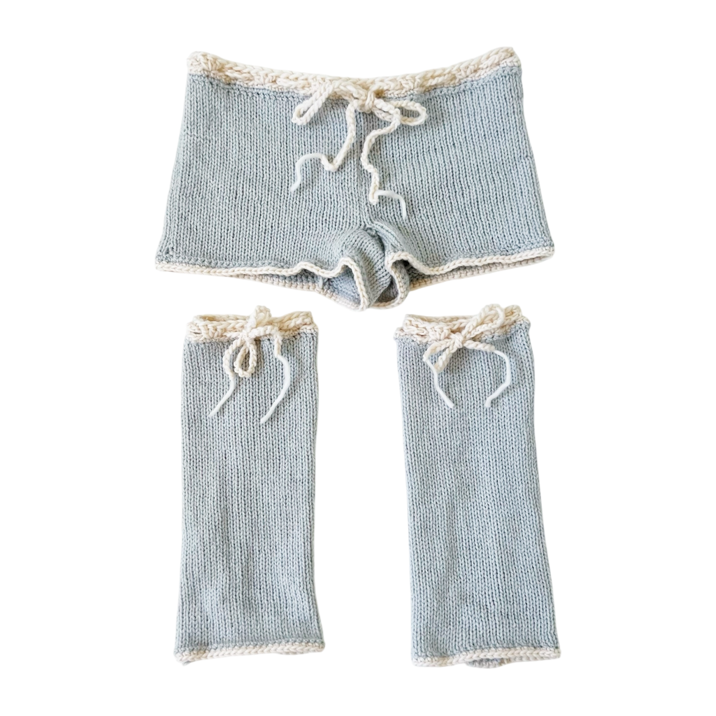 Arctic Knit Shorts & Leg Warmers (XS/S)
