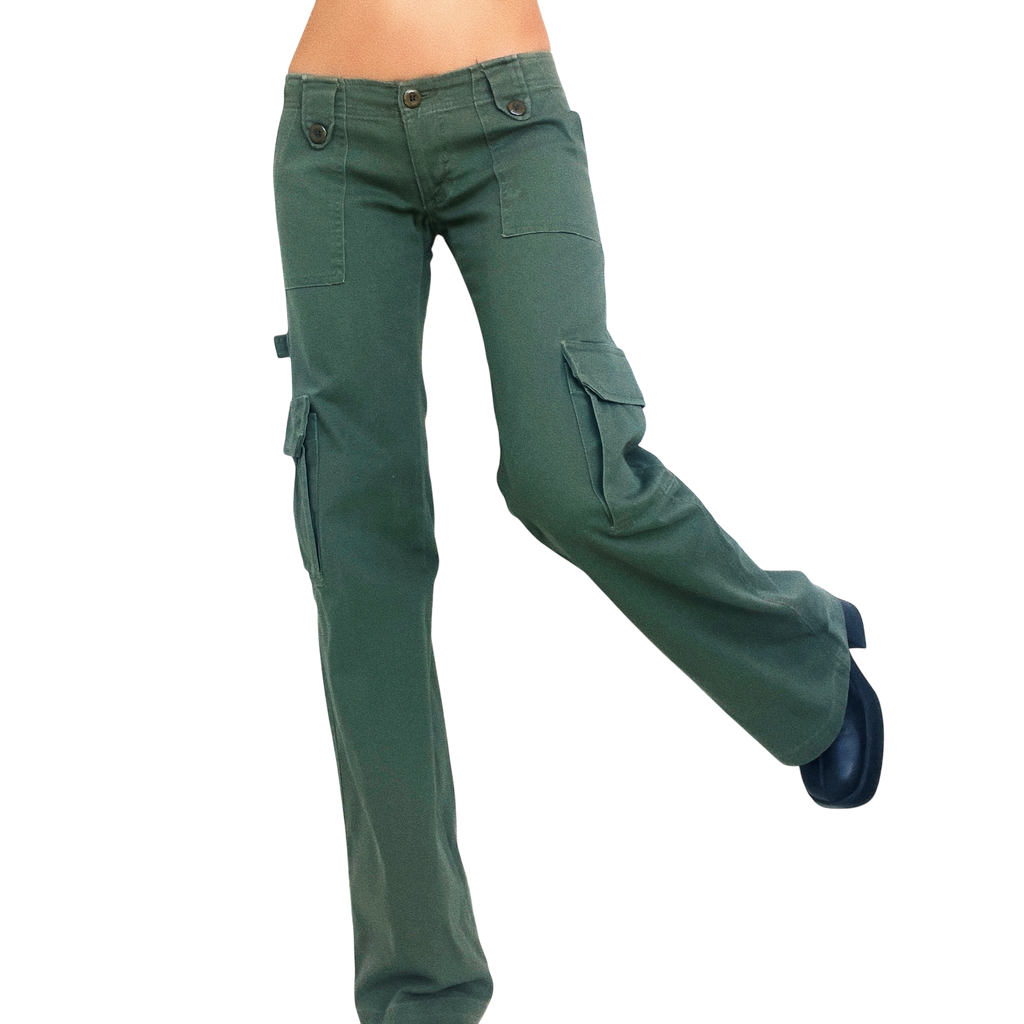 Frankie B. Low Rise Cargos (XS/S)