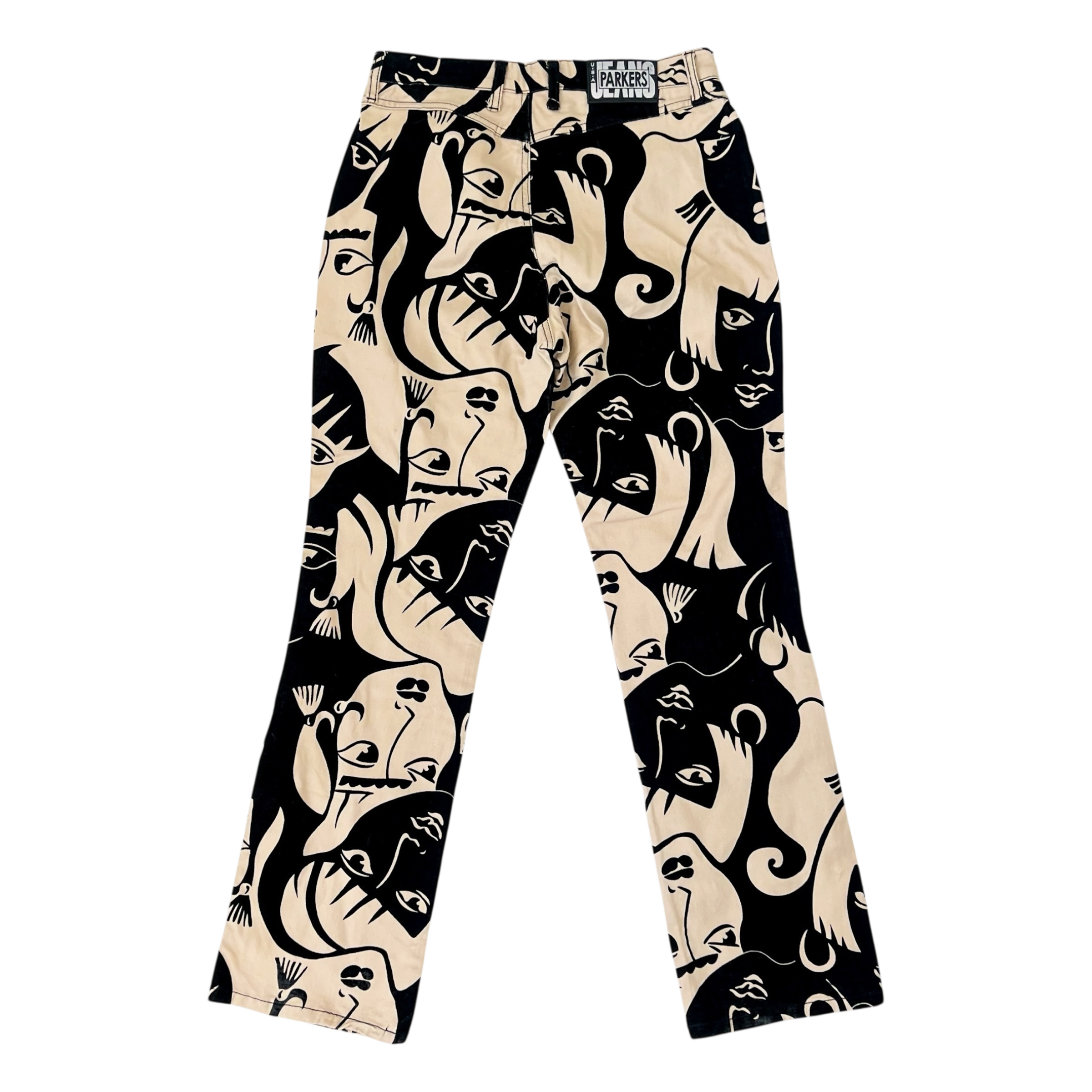 Vintage Artsy Velvet Pants (M/L)