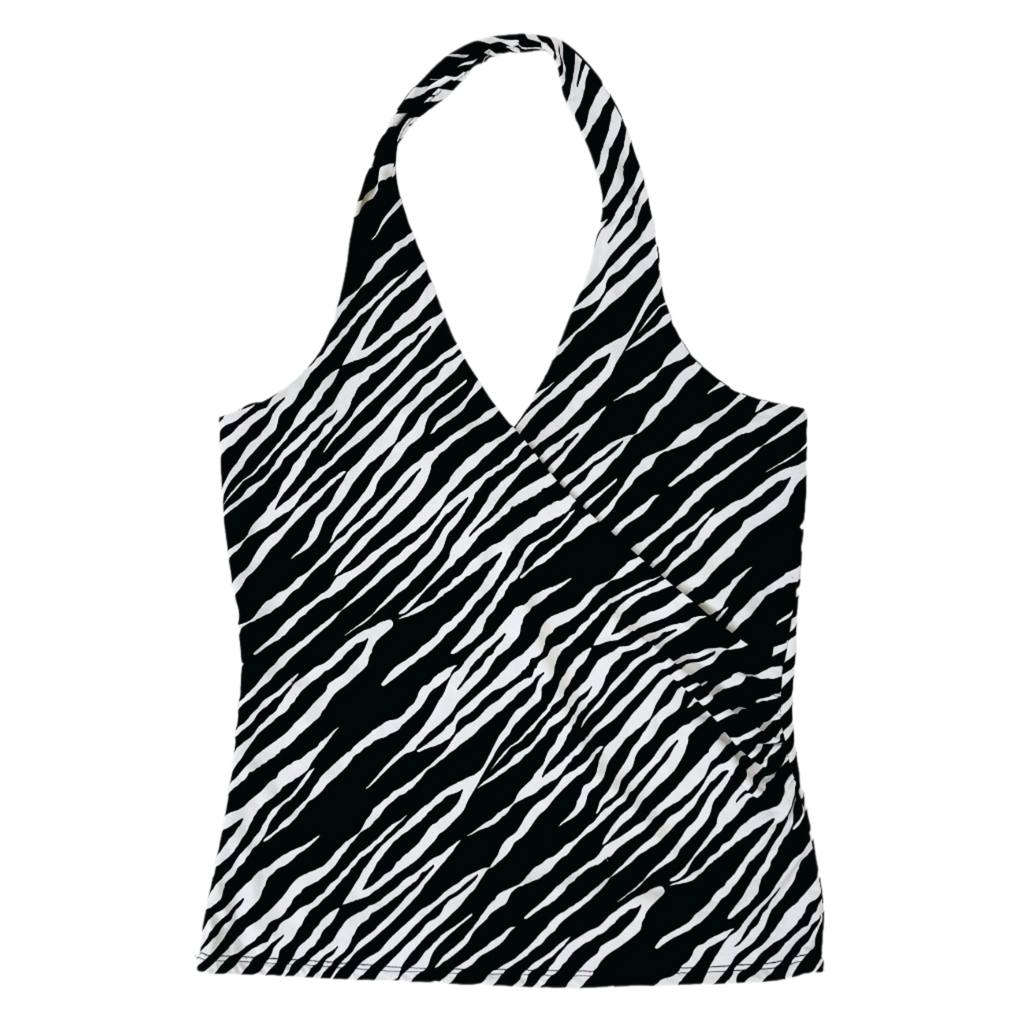 Vintage Slinky Zebra Halter (M)