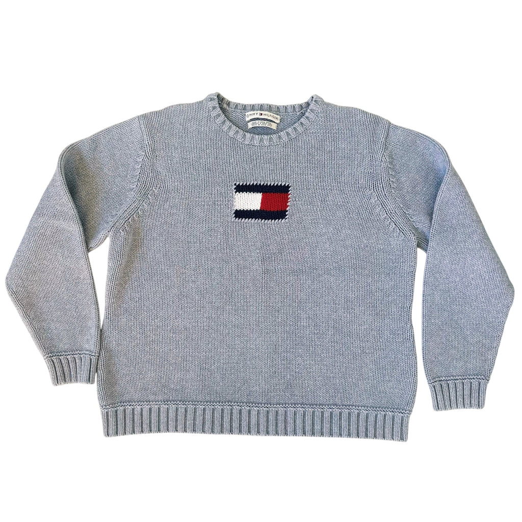 Classic Gray Tommy Sweater (L)