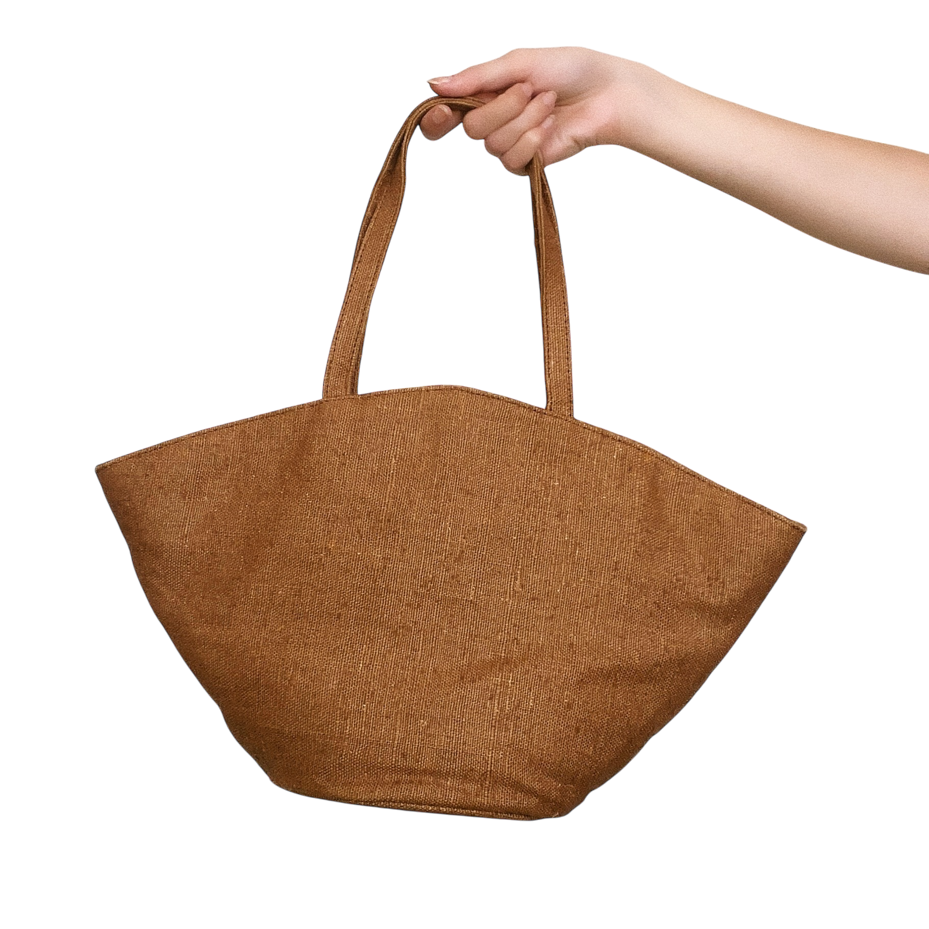 Italian Leather Floral Mini Tote