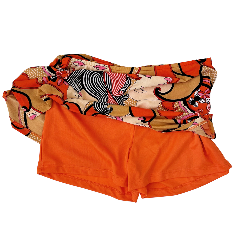 90s Mod Girl Mini Skort (M)