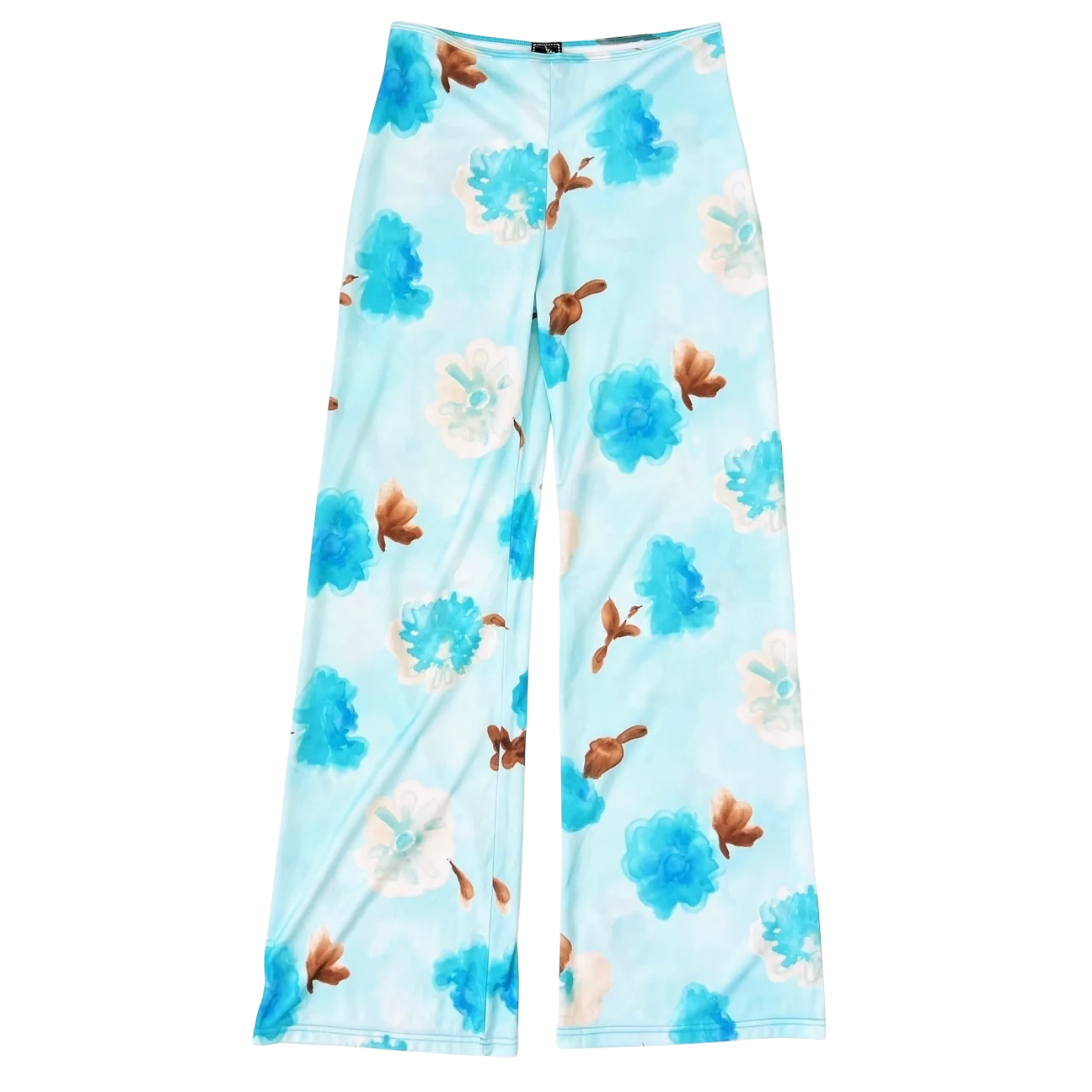 French Vintage Floral Pants (S)