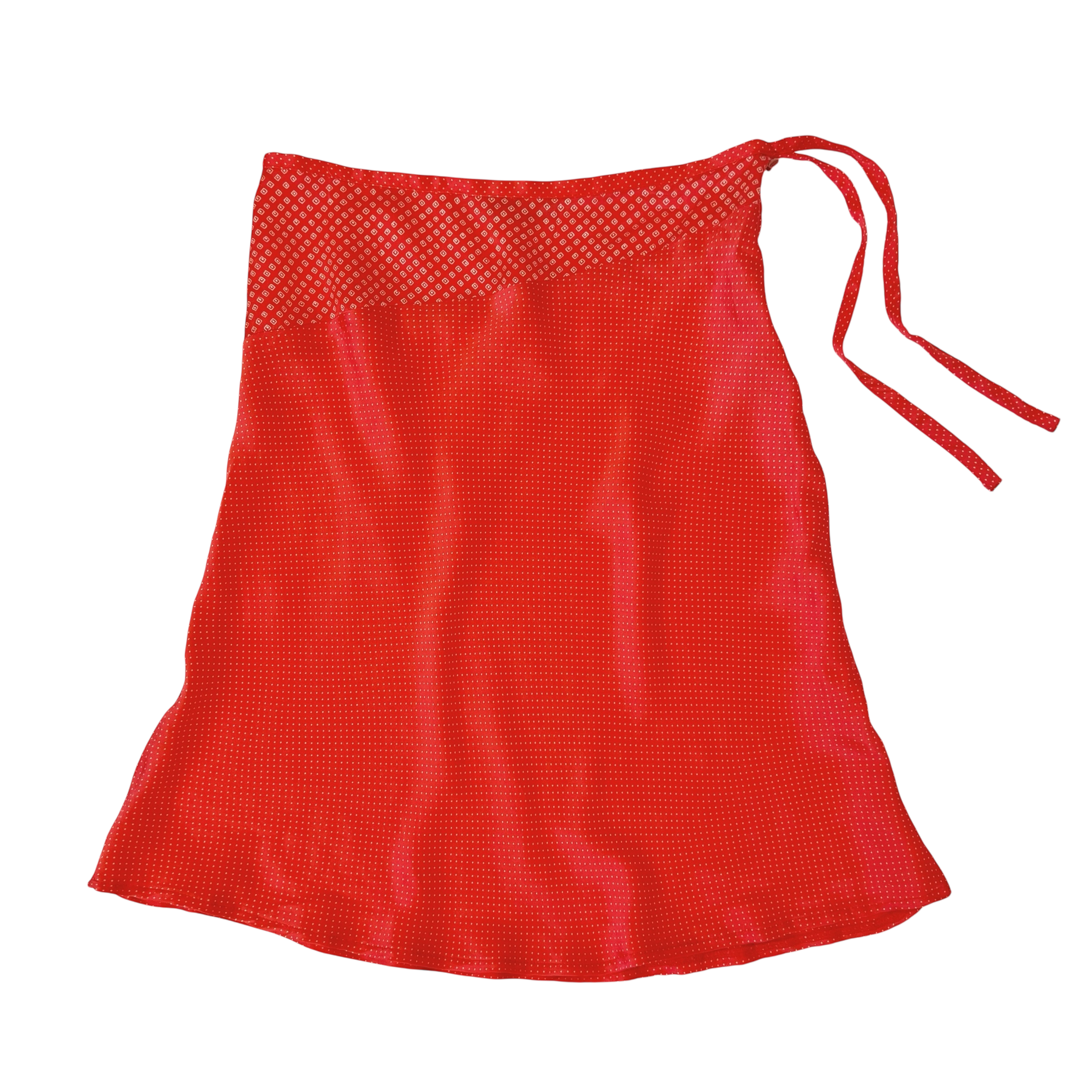 French Vintage Silk Skirt (S)