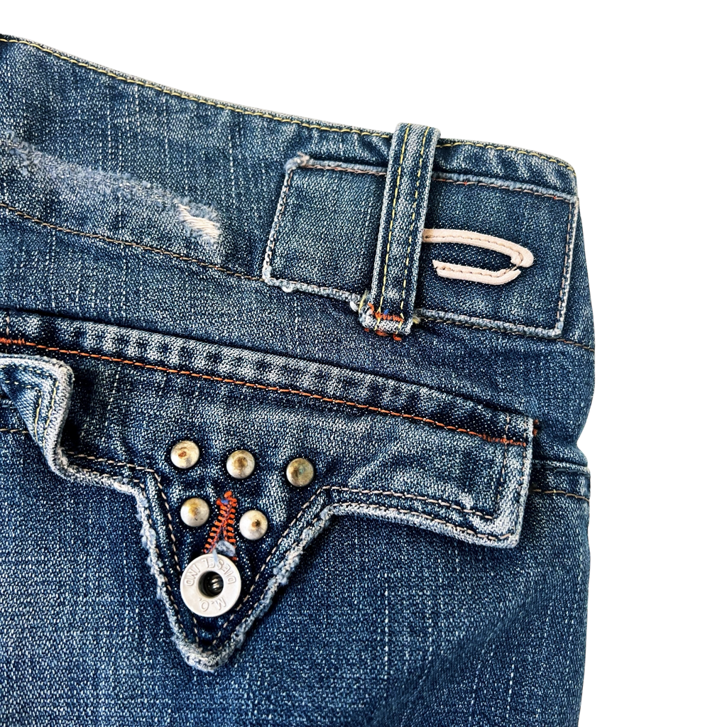 Diesel Denim Bermuda Shorts (S)