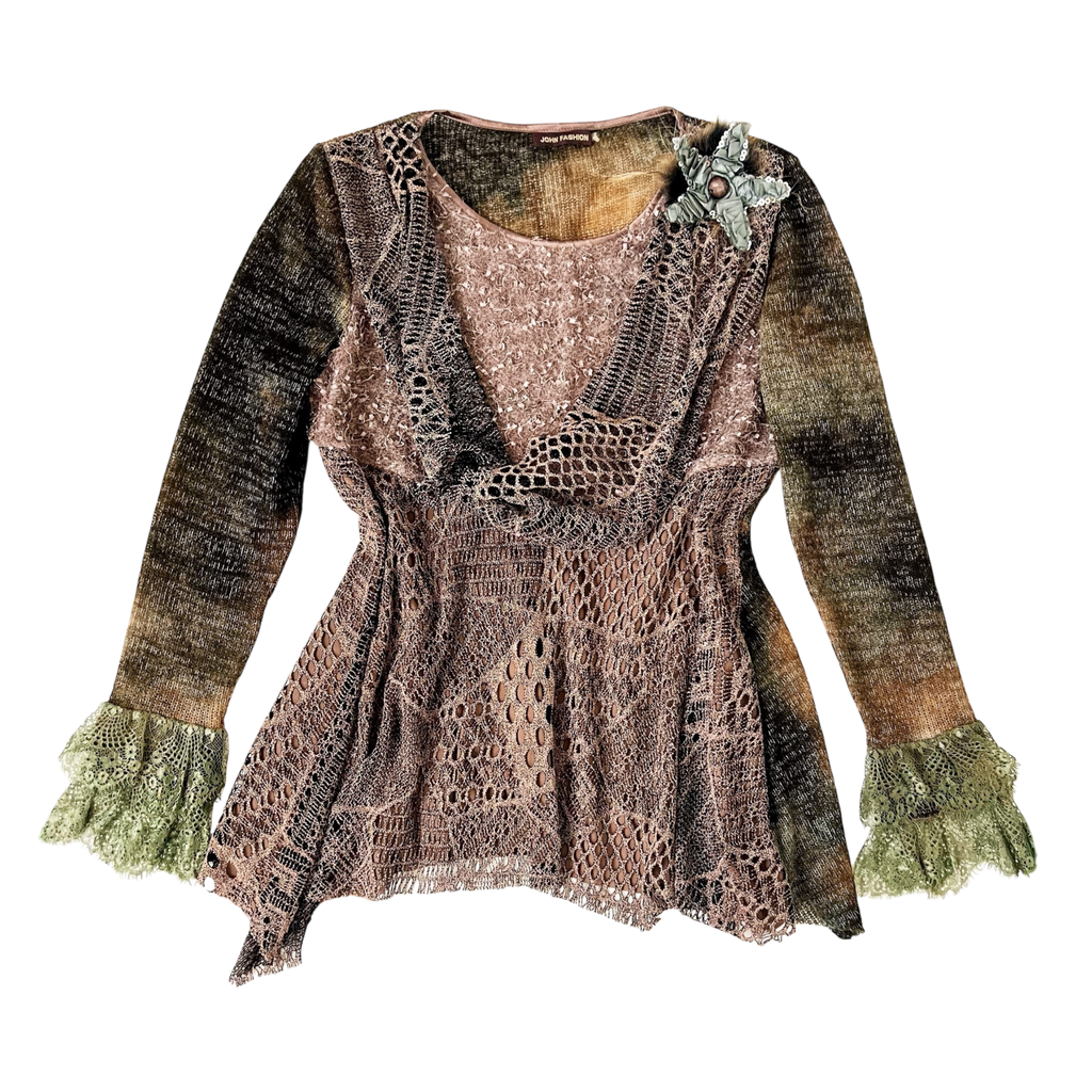 Embellished Fall Fairy Top (S/M)