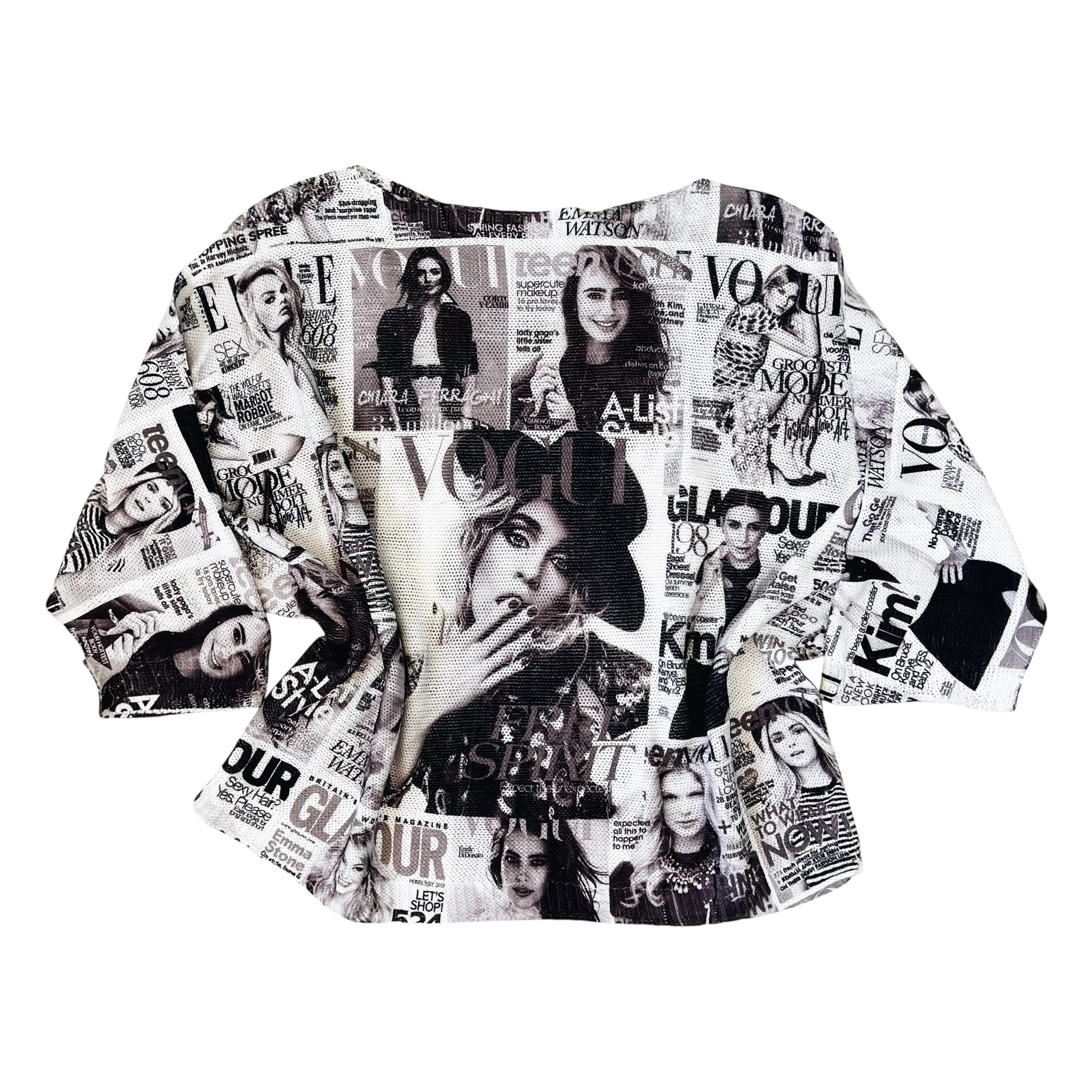 Italian Knit Magazine Top (One Size)