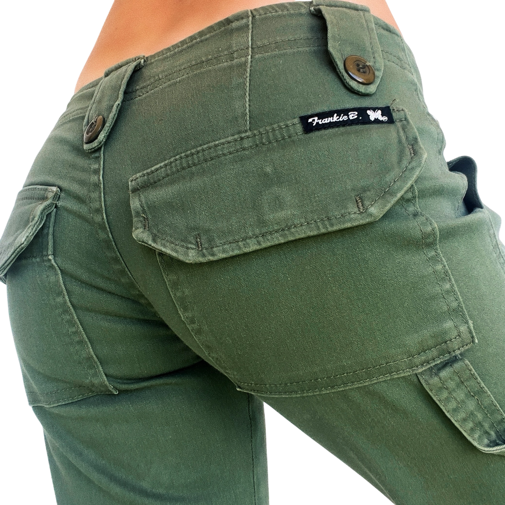 Frankie B. Low Rise Cargos (XS/S)