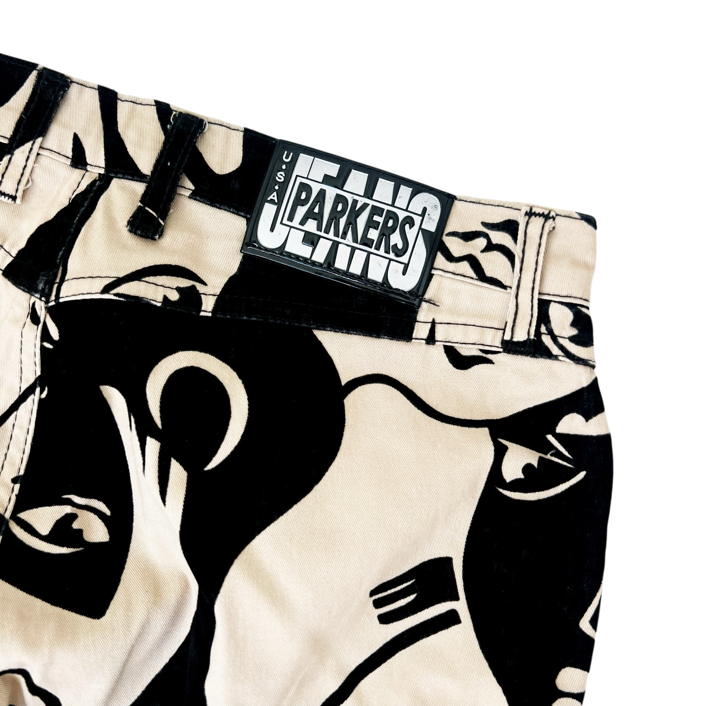 Vintage Artsy Velvet Pants (M/L)