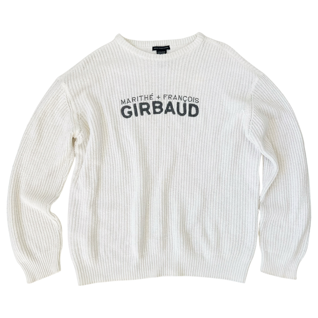 Girbaud Knit Spellout Sweater (L/XL)