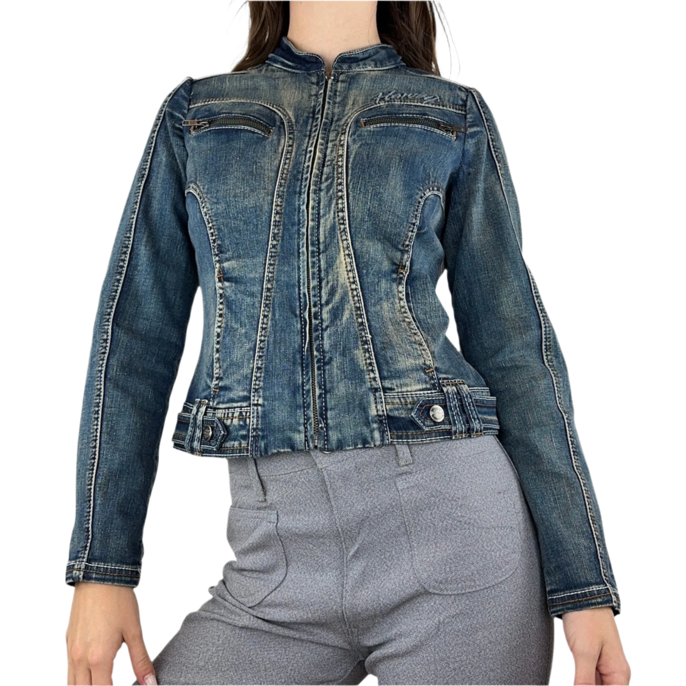 Harley Davidson Moto Jacket (XS/S)