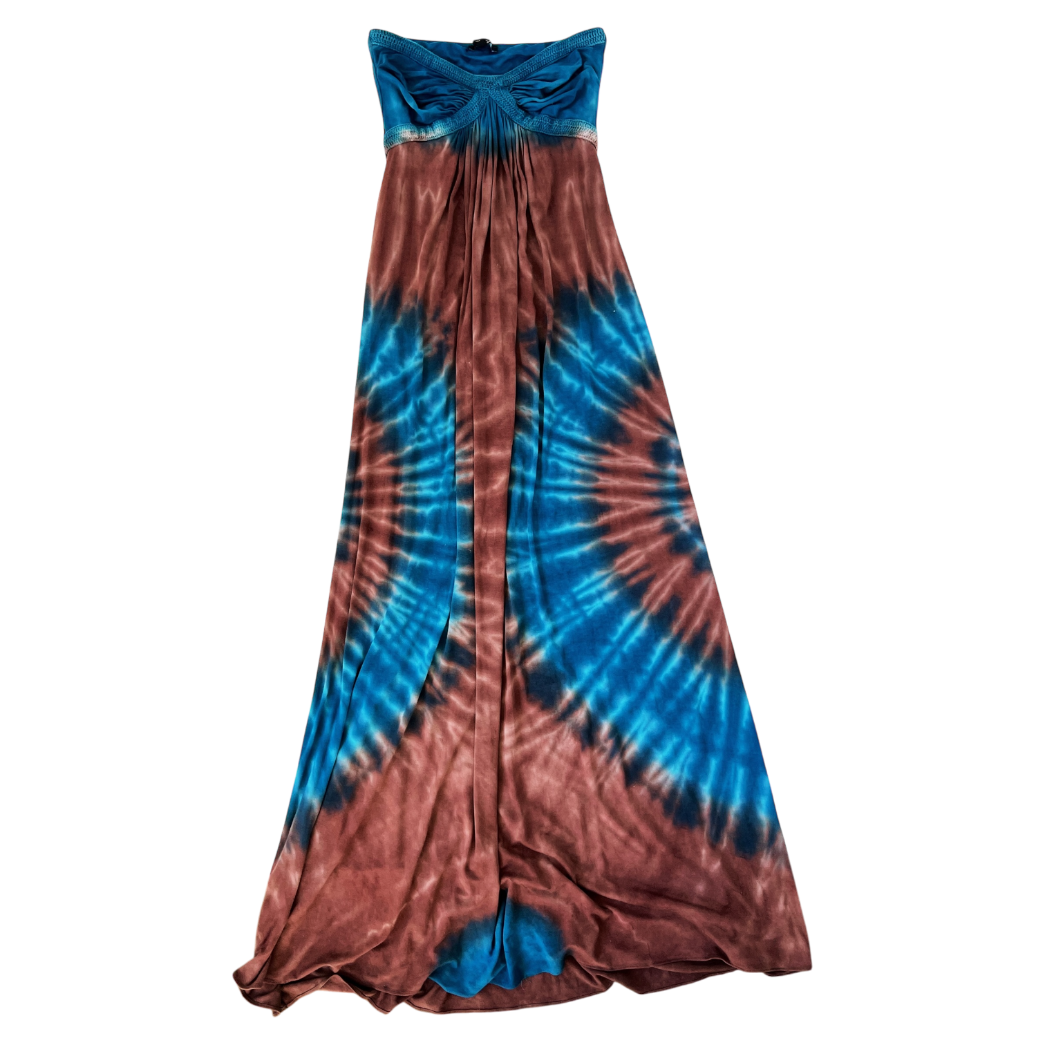 Strapless Tie Dye Maxi Dress (XS/S)