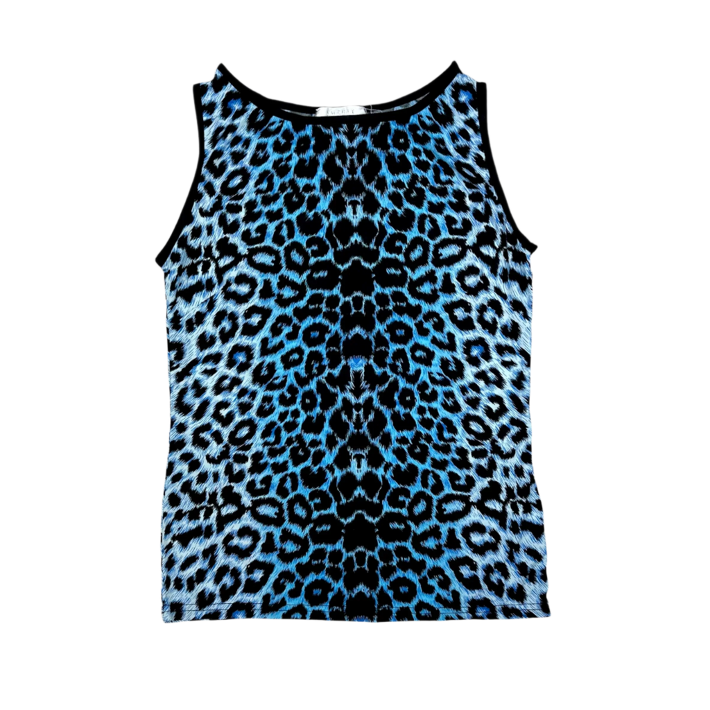 Blue Leopard Tank (S)