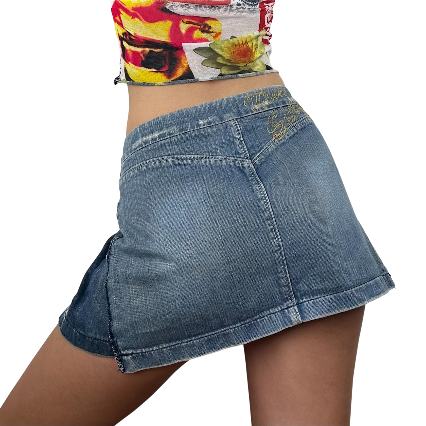 Miss Sixty Pleated Mini Skirt (XS)