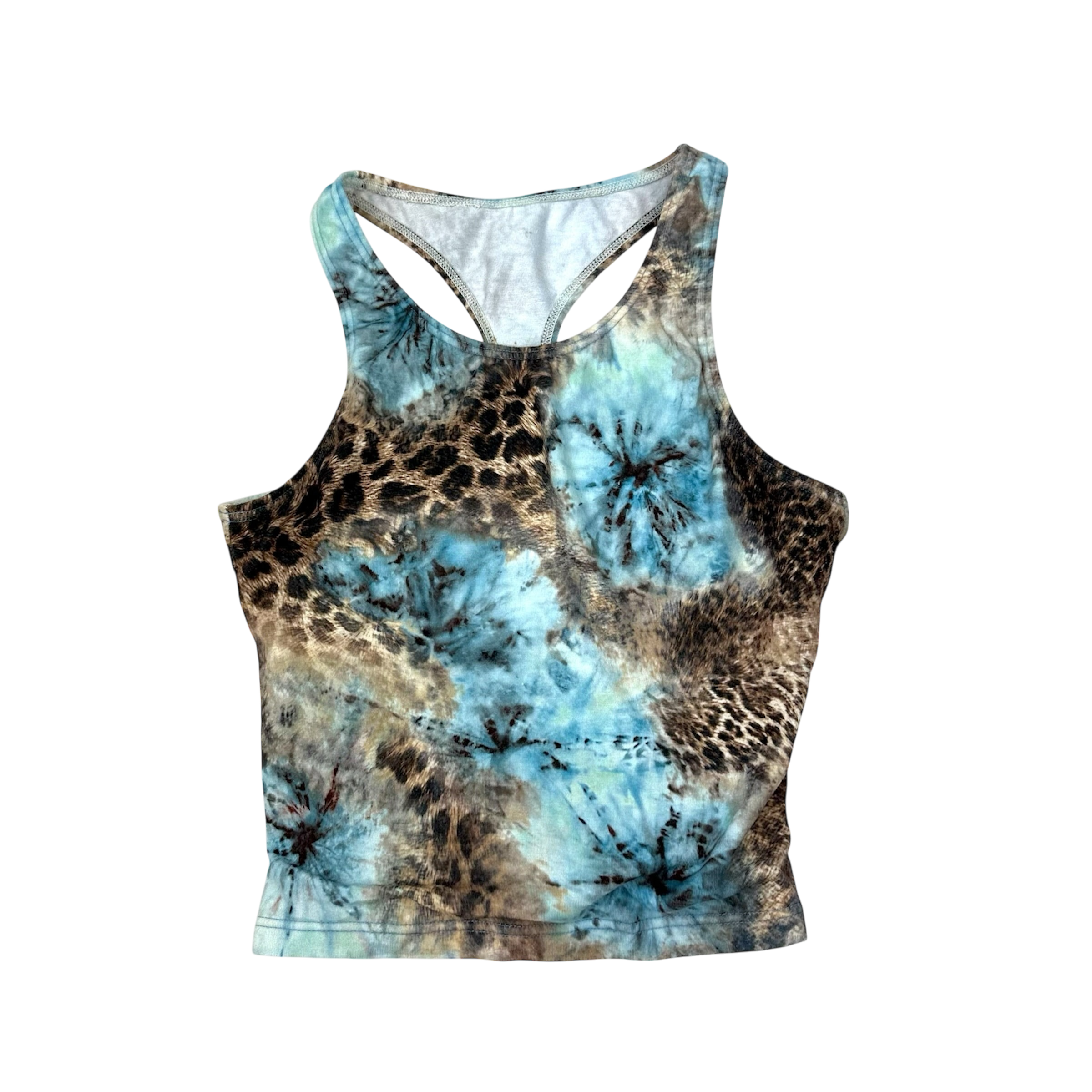 Leopard Pattern Backless Tank (XS/S)