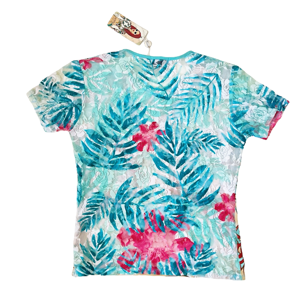 Custo Barcelona Beaded Graphic Tee (M/L)