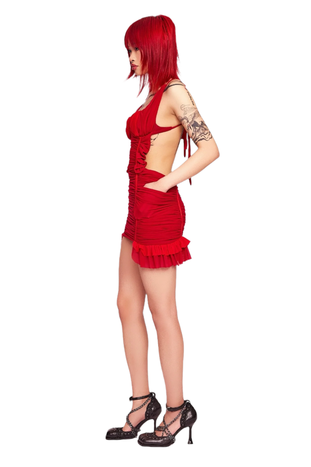 Cupid's Aftermath Dress in Red (XS-XL)
