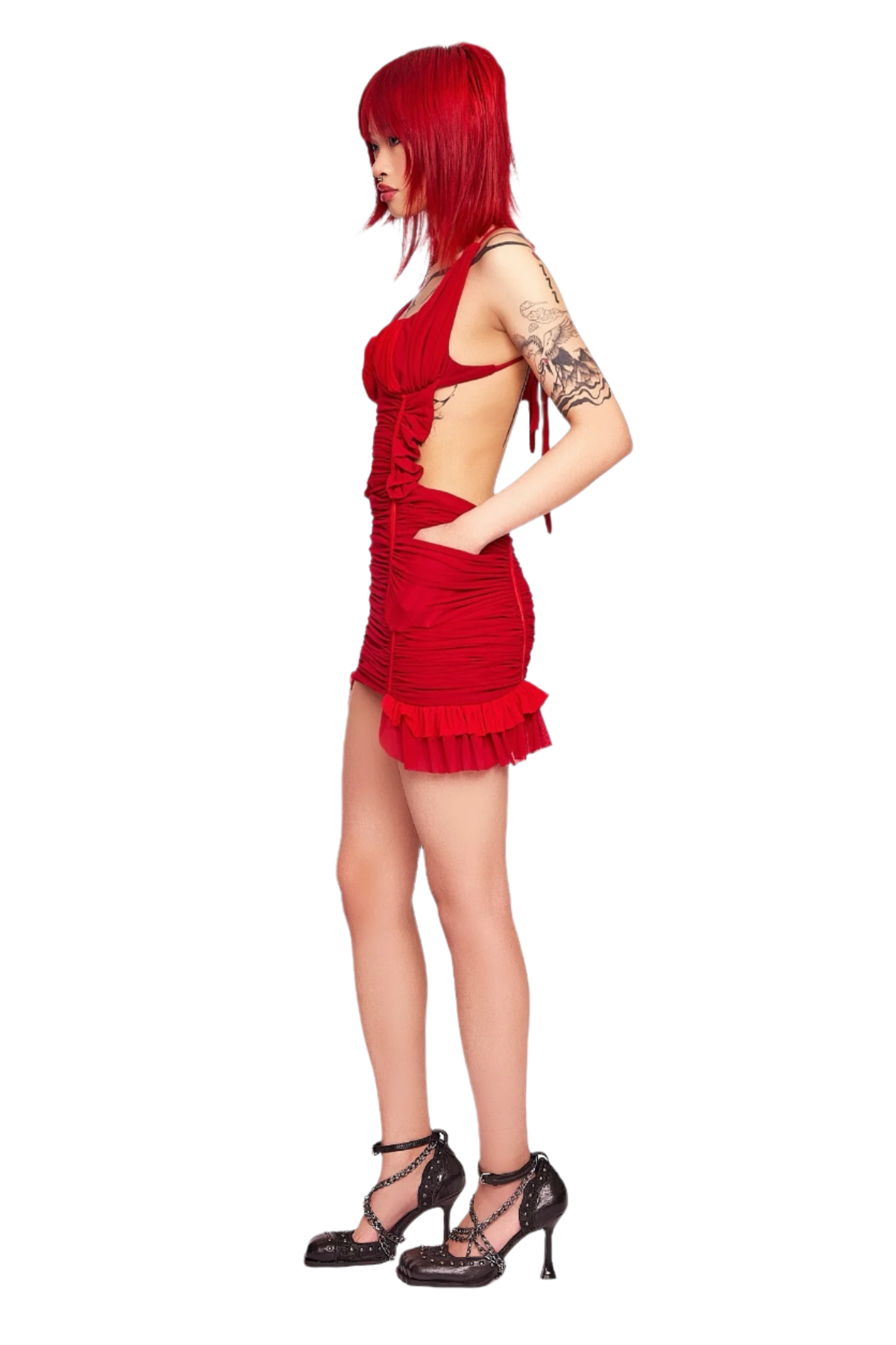Cupid's Aftermath Dress in Red (XS-XL)