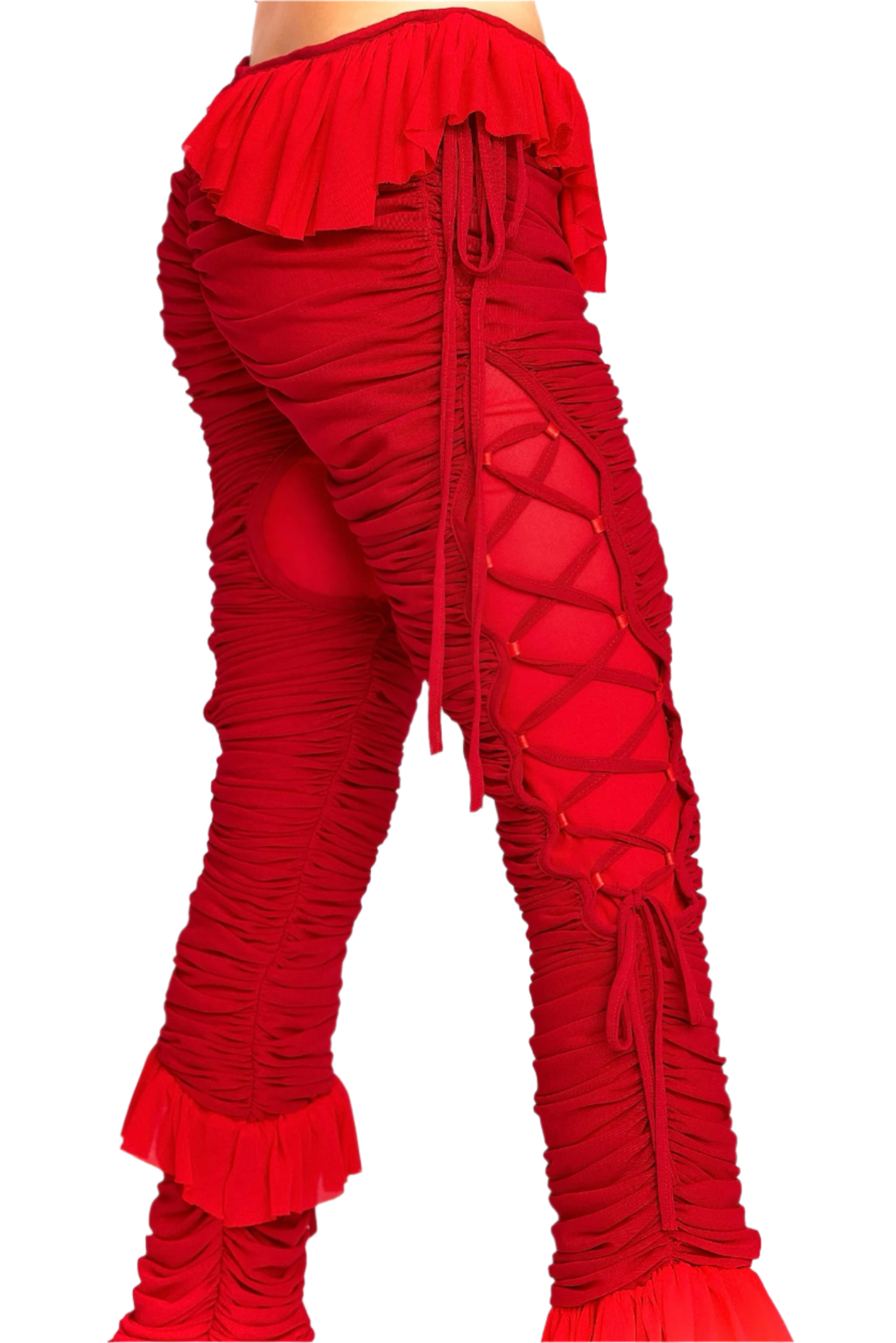 Threads Of Desire Pants in Red (XS-XL)
