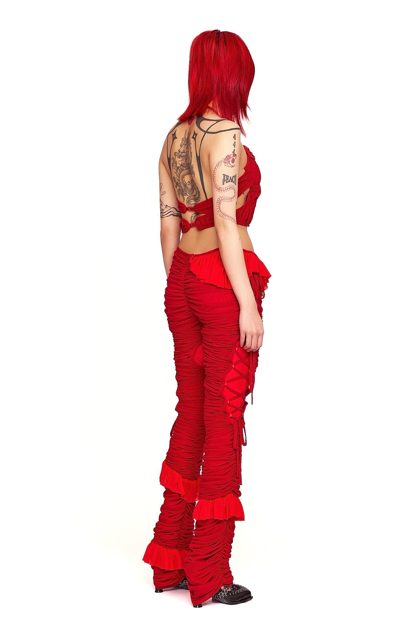 Threads Of Desire Pants in Red (XS-XL)