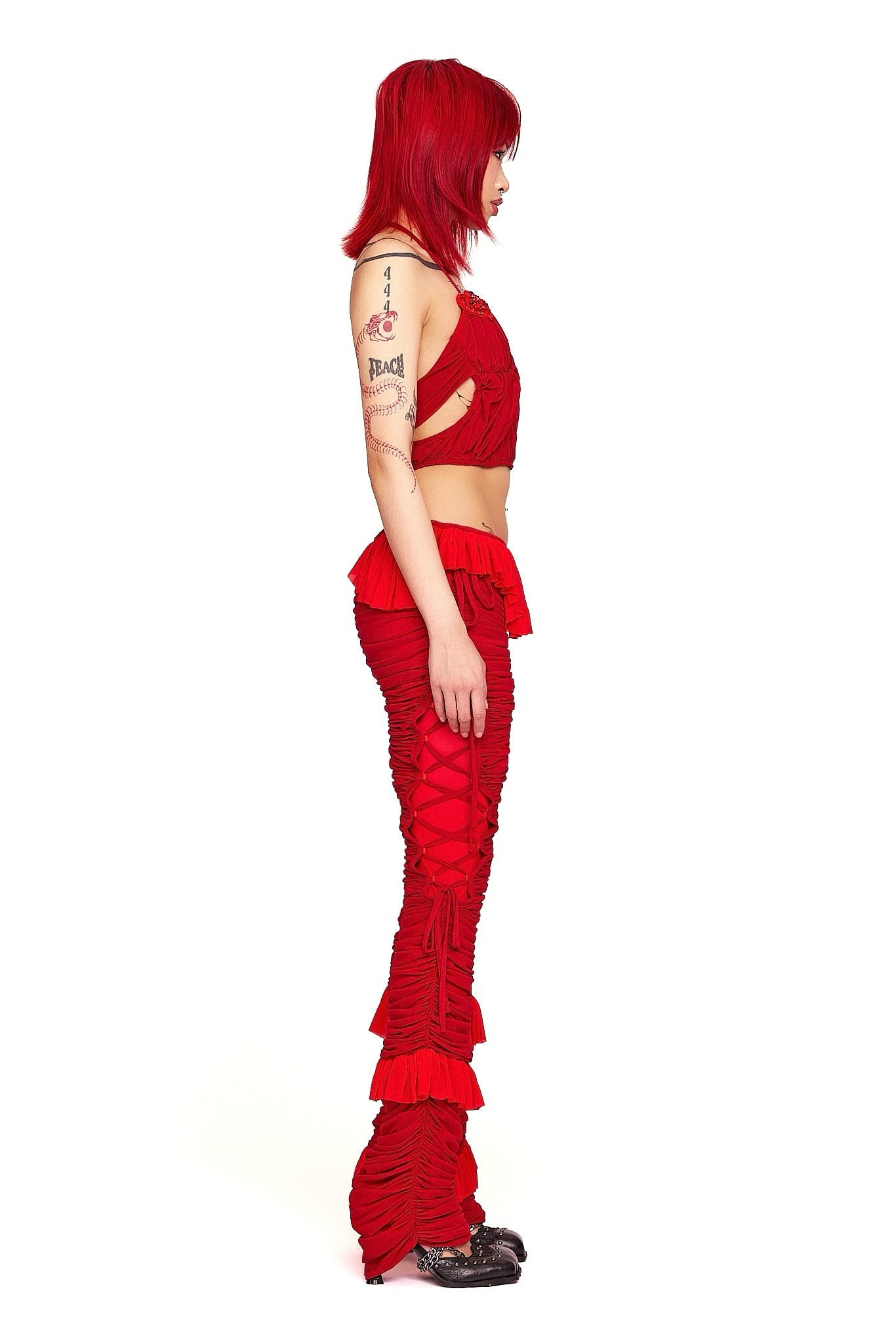 Threads Of Desire Pants in Red (XS-XL)