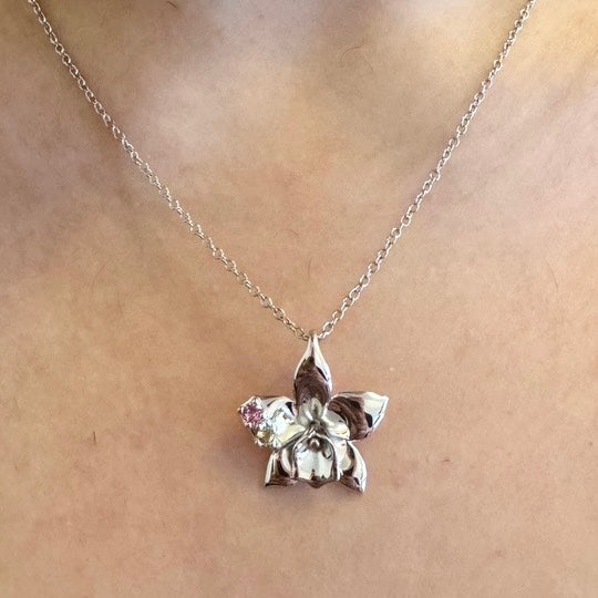 Orchid Necklace