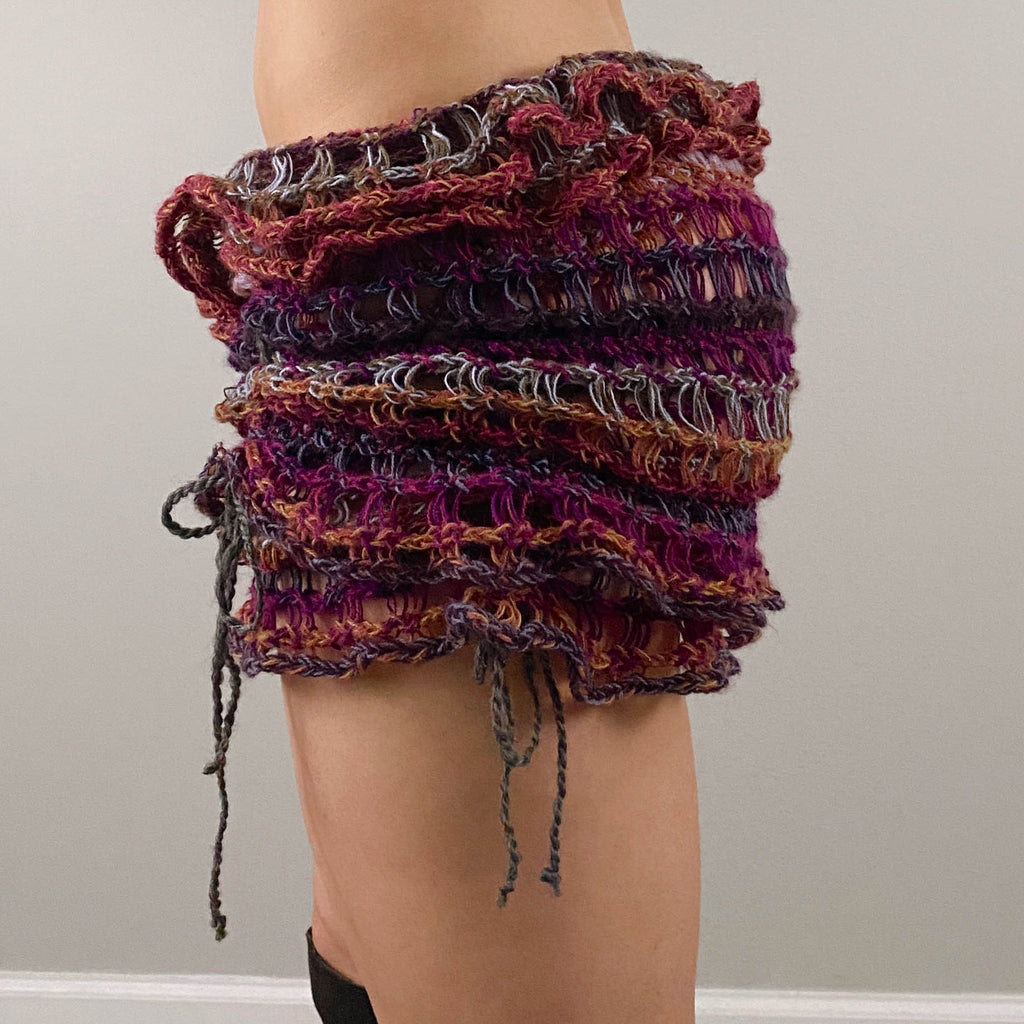 Mulberry Crush Mini Skirt (XS/S)