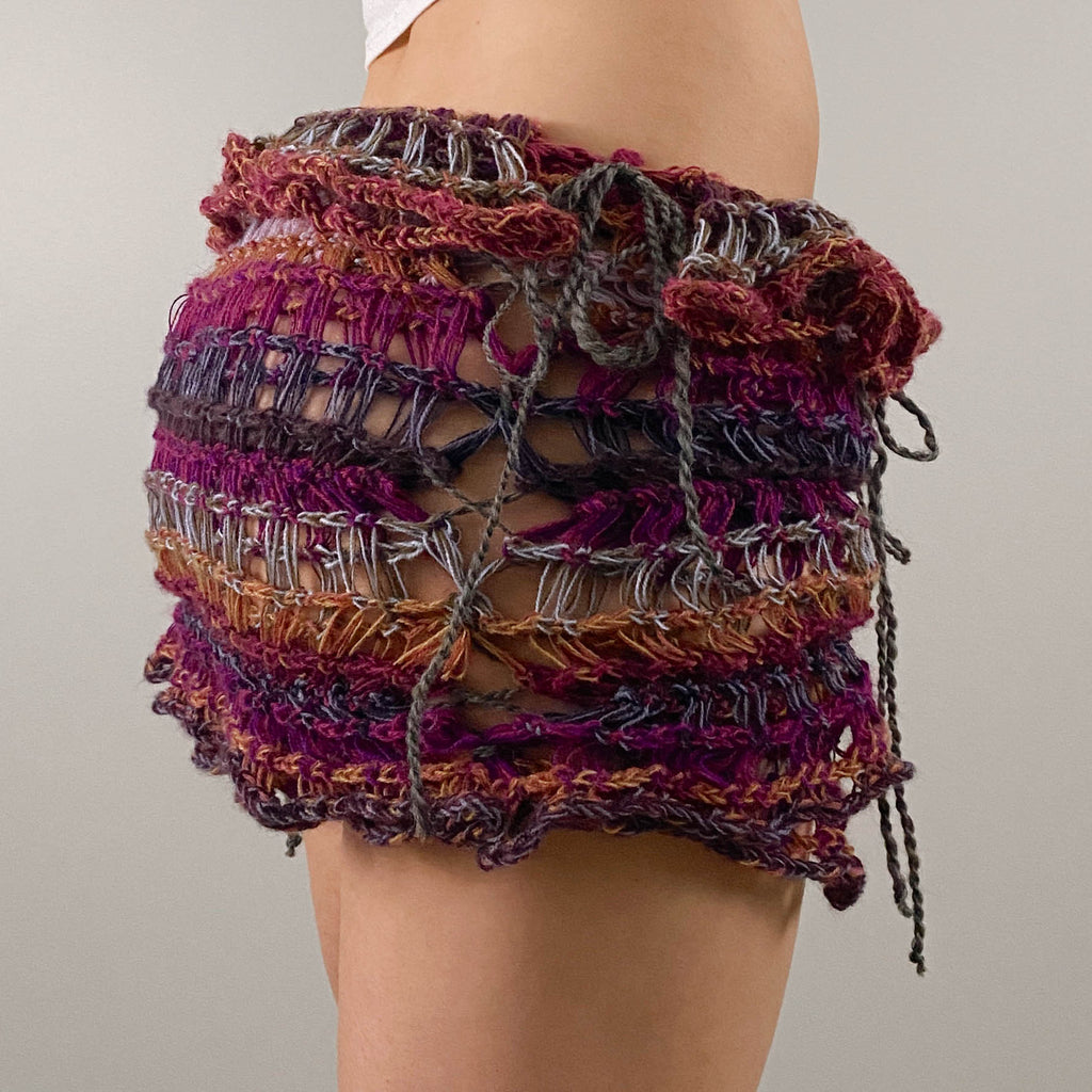 Mulberry Crush Mini Skirt (XS/S)