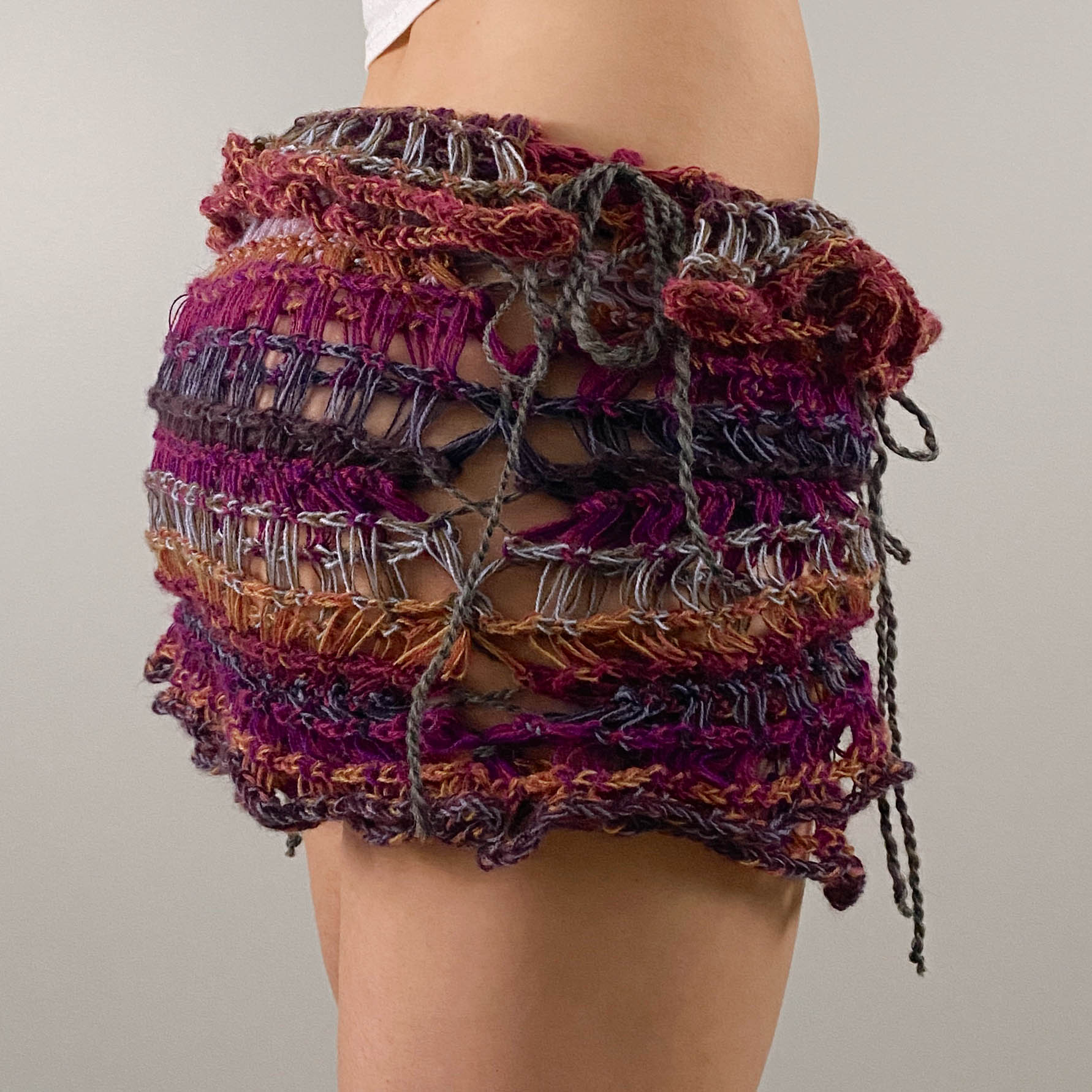 Mulberry Crush Mini Skirt (XS/S)