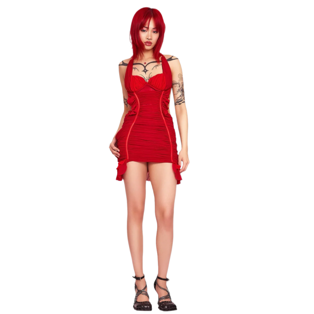 Cupid's Aftermath Dress in Red (XS-XL)
