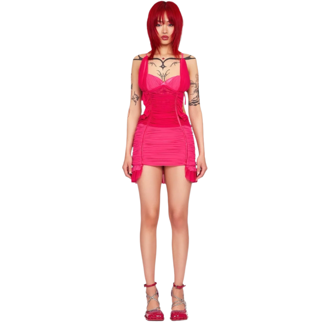 Cupid's Aftermath Dress in Pink (XS-XL)